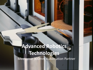 Advanced Robotics Technologies- Kensington Labs