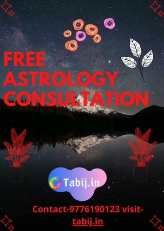 Free astrology help:Easy consultation through astrology specialist