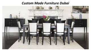 Custom Made Furniture Dubai