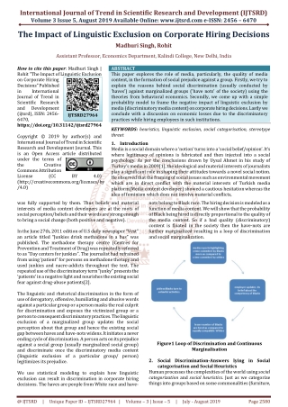 The Impact of Linguistic Exclusion on Corporate Hiring Decisions