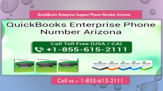 QuickBooks enterprise Support Phone Number Arizona