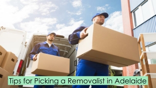 Expert Tips on How to Find a Good Removalist in Adelaide