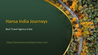 Best Travel Agency in India