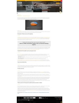 How to Succeed in the Sudden Remote Work Environment: A Guide to Managing Your (Newly) Remote Workers