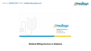 Medical Billing Services in Alabama