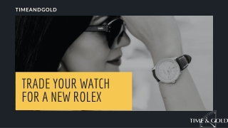 Used Rolex Watches in Vancouver