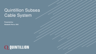 Quintillion Subsea Cable System