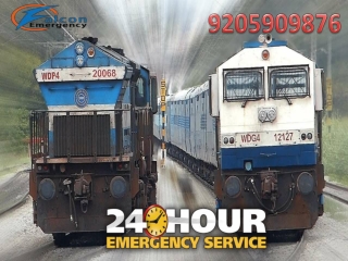 Get 100% Secure Train Ambulance in Delhi and Guwahati – Falcon Emergency