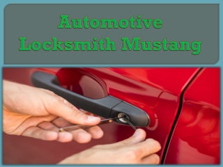 Automotive Locksmith Mustang