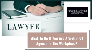 What To Do If You Are A Victim Of Ageism In The Workplace?