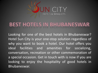 Book Best Hotels in Bhubaneswar