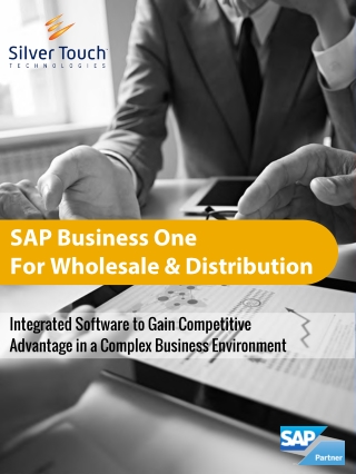 Integrated Software to Gain Competitive Advantage in a Complex Business Environment