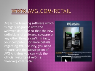 avg retail