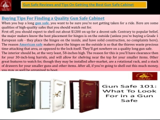 Gun Safe
