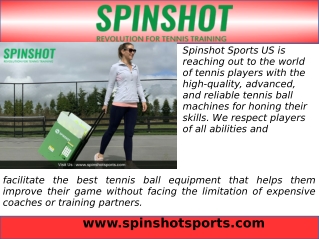 Spinshot Player For Sale