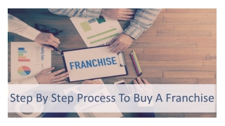 Step By Step Process To Buy A Franchise in Bondi