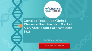 Covid 19 Impact on Global Pleasure Boat Varnish Market Size, Status and Forecast 2020 2026