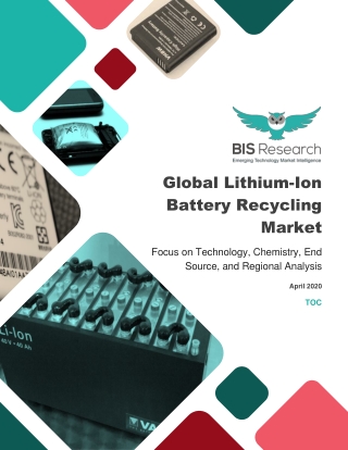 Lithium-Ion Battery Recycling: Addressing Battery End-of-Life Issues