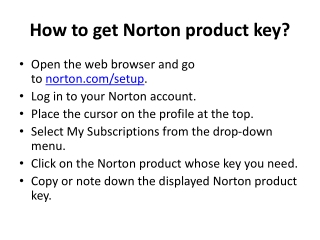 Downloading and Installing Norton Antivirus on your System
