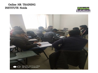 HR Training in Noida - Fiducia Solutions HR Training Institute in Noida | Call: 9627667478