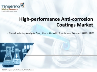 High-performance Anti-corrosion Coatings Market Growth Of Global Oil & Gas Industry To Drive Market