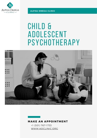 What is Child Therapy and issues that Child Therapist treat ?