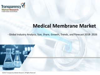 Medical Membrane Market Growth Of Pharmaceutical And Health Care Industries To Drive Market