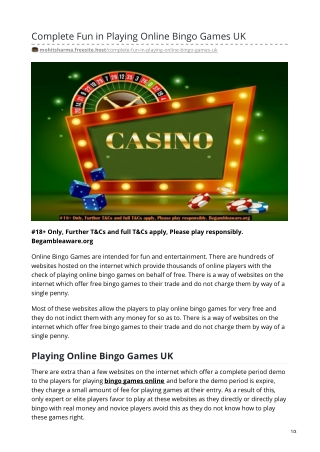 Complete-Fun-in-Playing-Online-Bingo-Games-UK