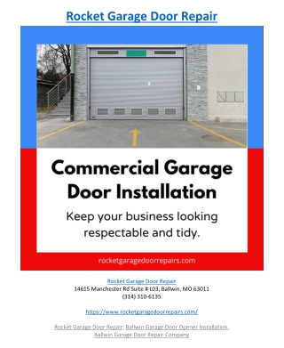 Rocket Garage Door Repair