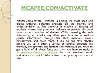 How to Install McAfee Software on PC