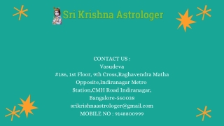 Best Astrologer In Mangalore | Famous Astrologer In Mangalore