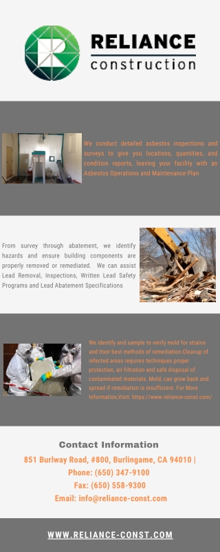 Asbestos Removal San Francisco CA