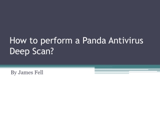 Panda Antivirus Deep Scan | Get rid of Malware, Spyware & Ransomware
