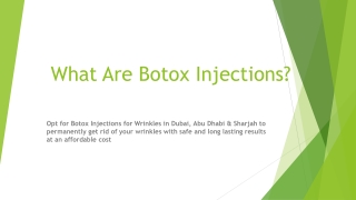 What are Botox Injection