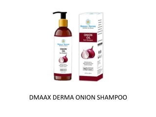 Red onion shampoo