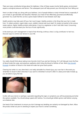 Effectively Handle Thinning Hair Using These Tips