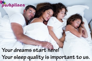 Dream in peace and wake up refreshed with a wide selection of pushplinen