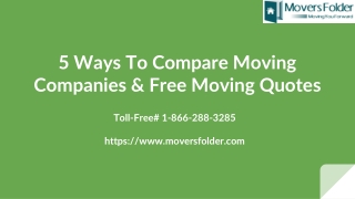 How to Choose a Mover Out of the Free Moving Quotes