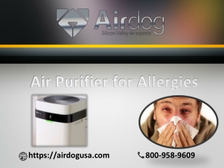 Air Purifier for Allergies at discount price : Airdog USA