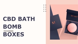 CBD Bath Bomb Boxes Wholesale