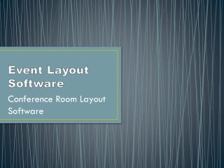 Conference Room Layout Software