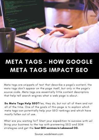 Meta Tags - How Google Meta Tags Impact SEO