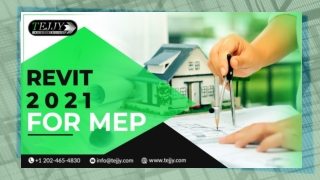 Revit 2021 for MEP | Revit BIM | Tejjy Inc.