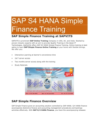 SAP Finance PDF