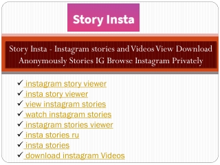 instagram stories viewer