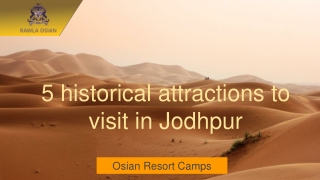 Top 5 Things to Do In Thar Desert Rajasthan