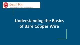 Bare Copper Wire