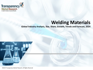 Global Welding Materials Market Outlook, 2024