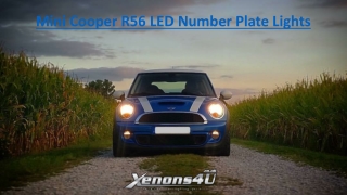 Mini Cooper R56 LED Number Plate Lights