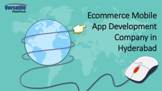 Ecommerce mobile app development company in hyderabad